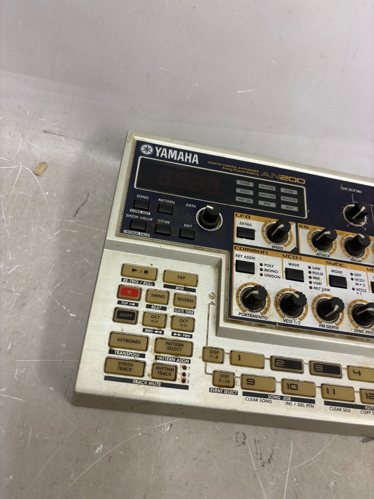 Yamaha AN200 Desktop Control Synthesizer Not Tested