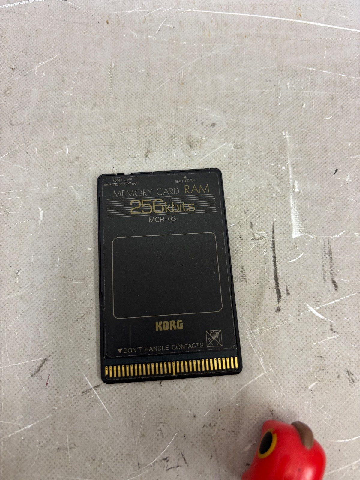 Korg MCR-03 Memory Ram Card 256kb