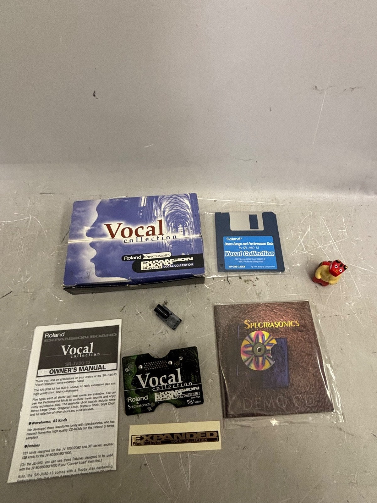 Roland SR-JV80-13 Vocal Collection Expansion Board, Tested, with Box, Japan