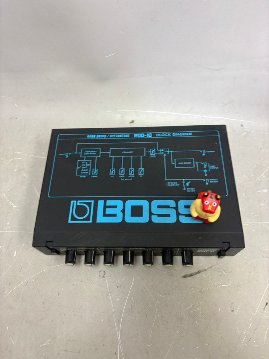 BOSS ROD-10 Overdrive Distortion Rack Guitar Effect Processor from Japan