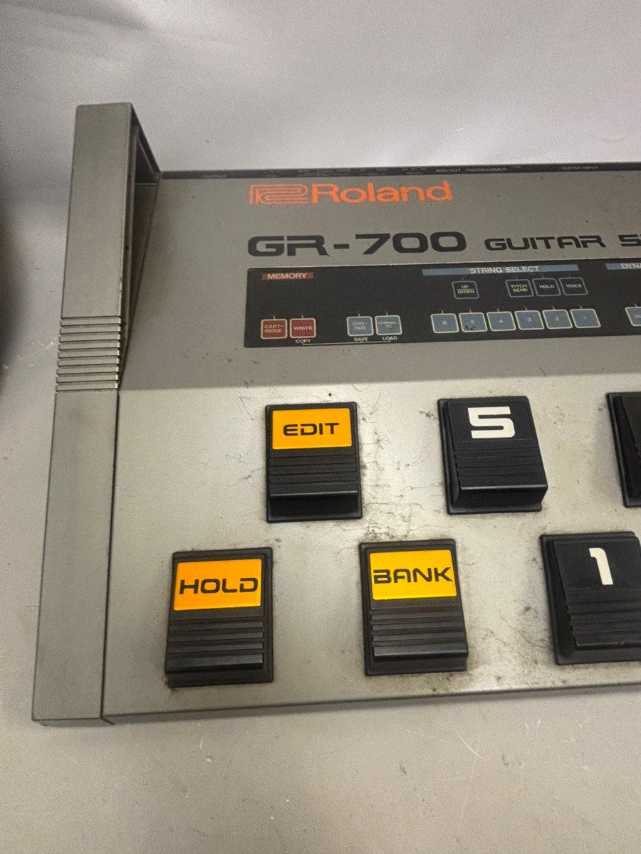 Vintage Roland GR-700 Analog Guitar Synthesizer 1980’s Powers On