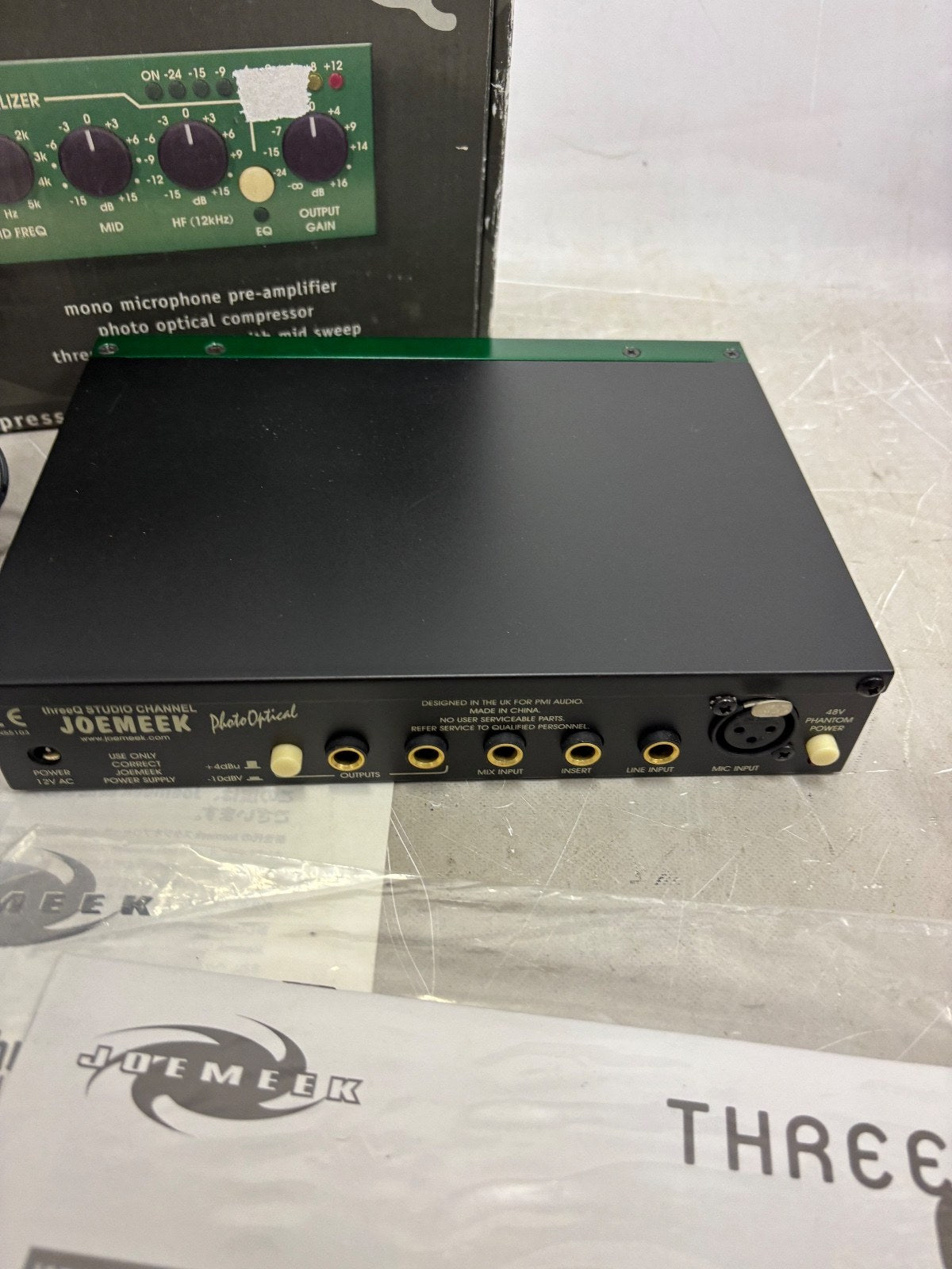 JOEMEEK Three Q Mic Preamp
