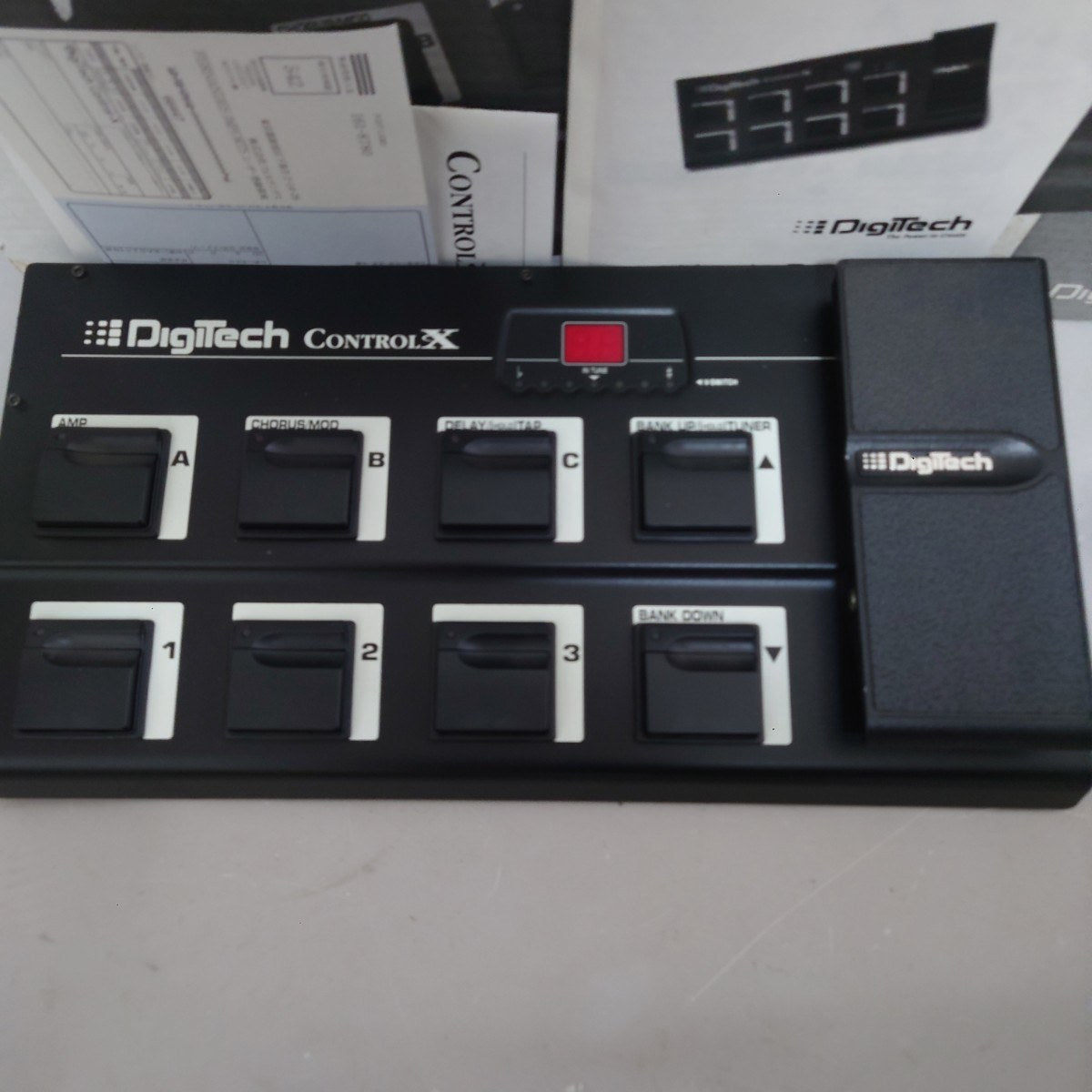 DigiTech Control X Foot Controller Expression Pedal for GNX Guitar Processors