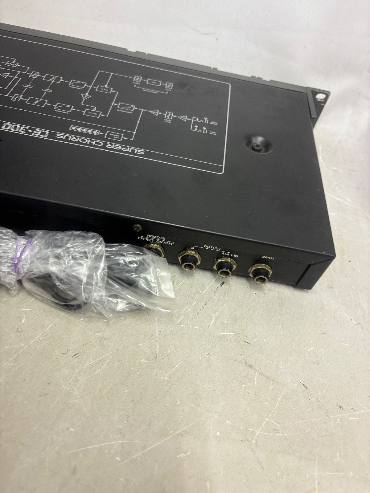 BOSS CE-300 Super Chorus Rack Effects Processor Tested From Japan