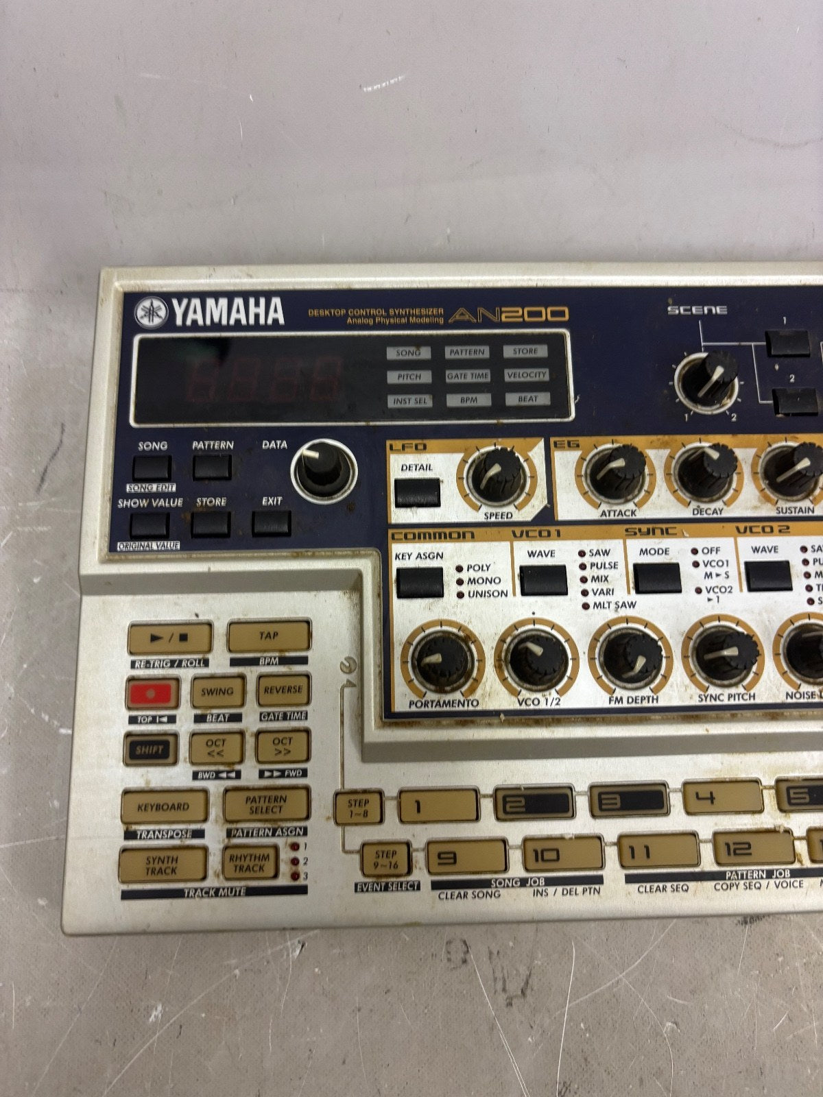 Yamaha AN200 Desktop Control Synthesizer Not Tested