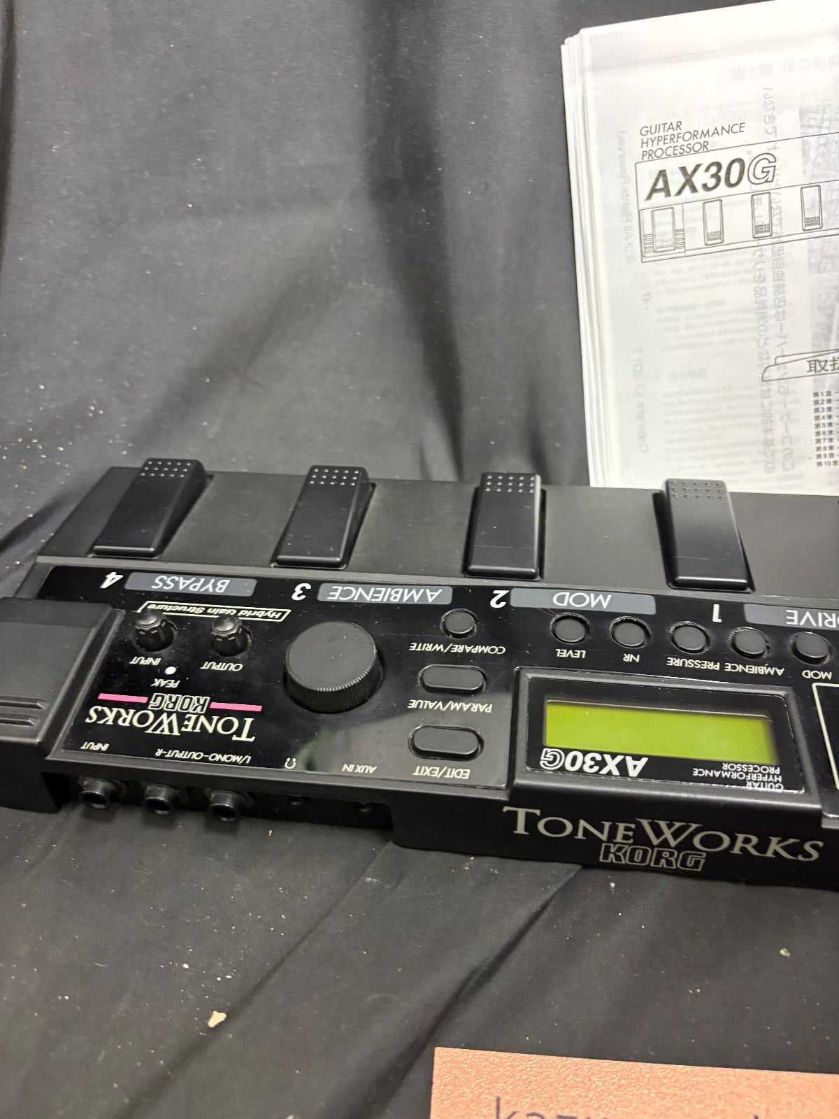 Korg Toneworks AX30G MIJ 90s Guitar Multi-Effects Processor