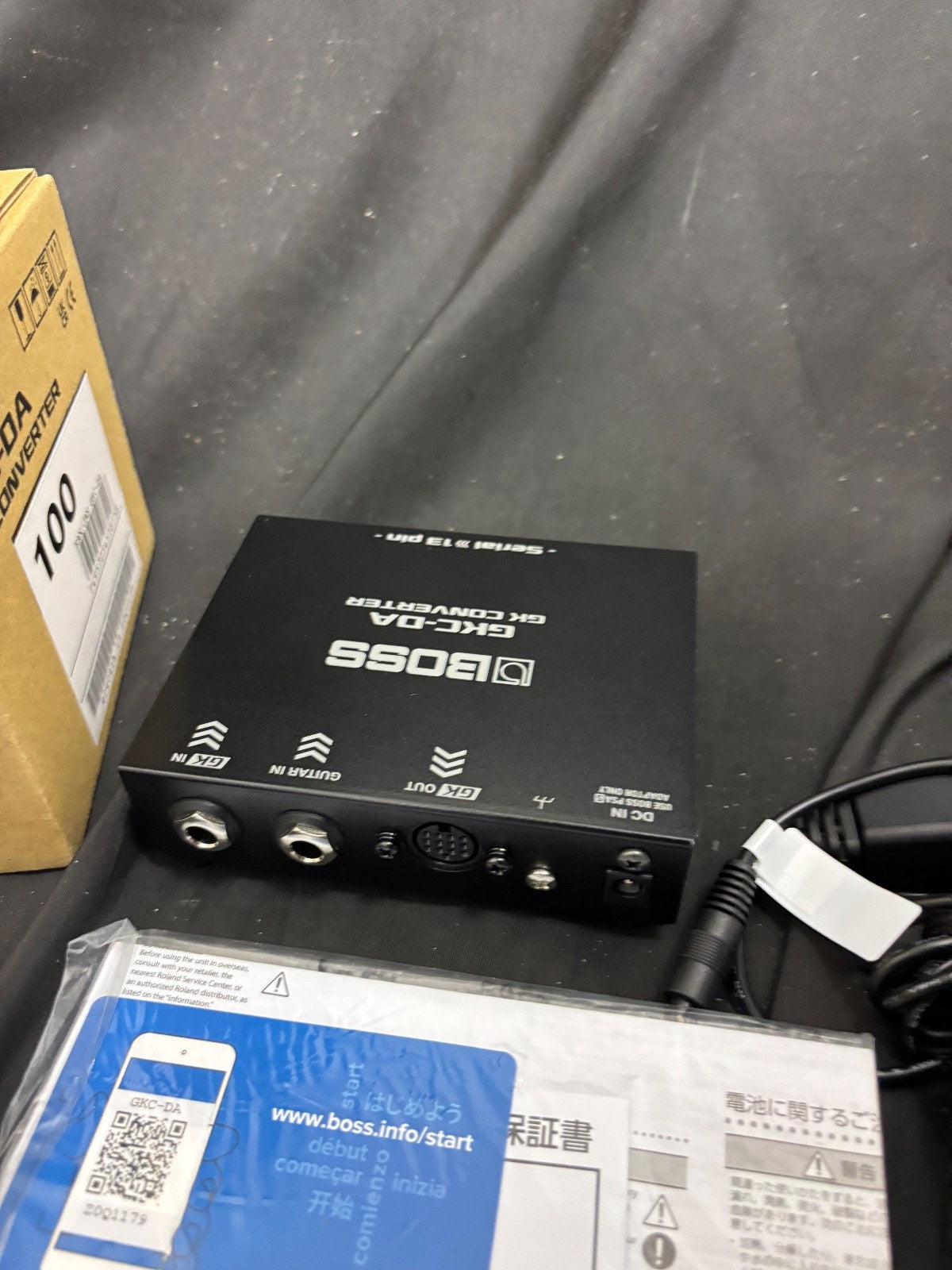 BOSS GKC-DA GR Converter Serial to 13 Pin Interface Tested Japan
