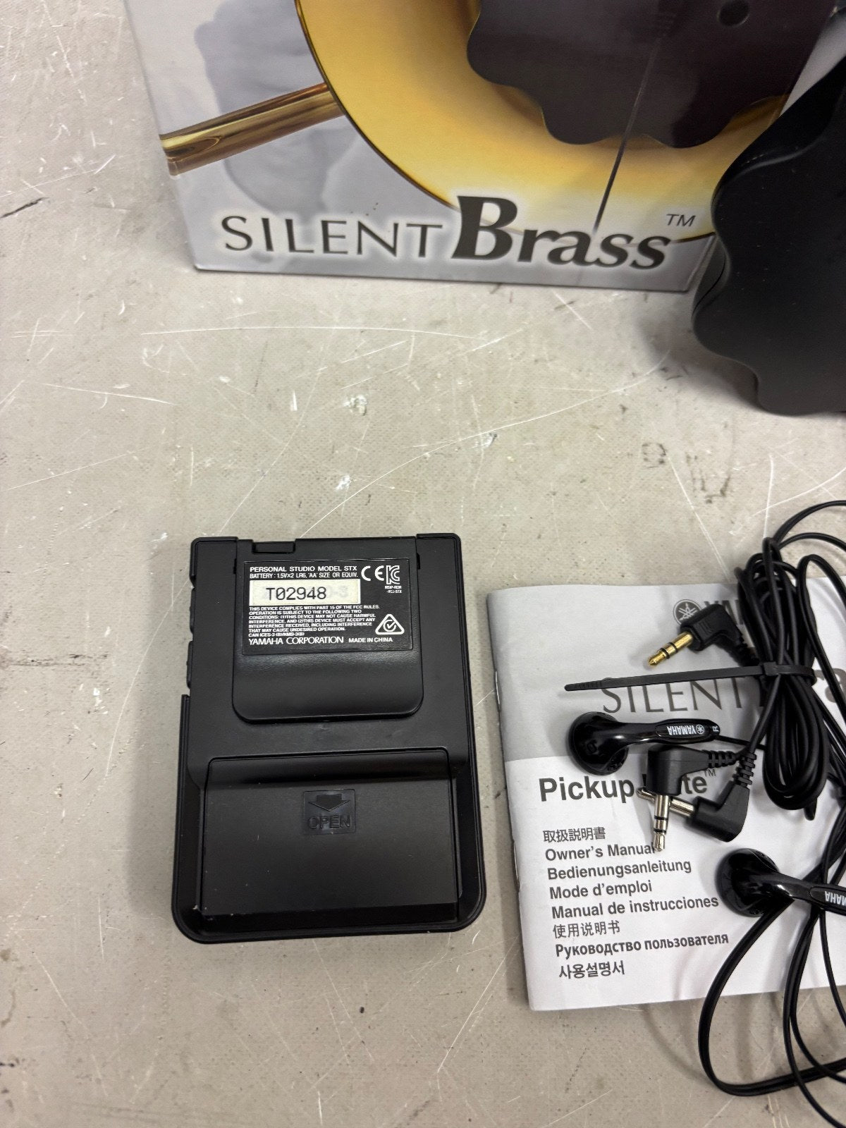 YAMAHA SB5X SILENT Brass System for Tenor Trombone