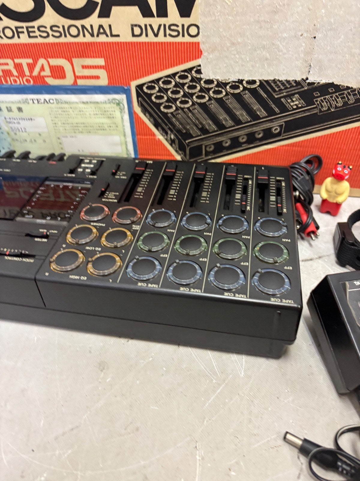 Serviced TASCAM Porta 05 4-Track Multitrack Cassette Recorder