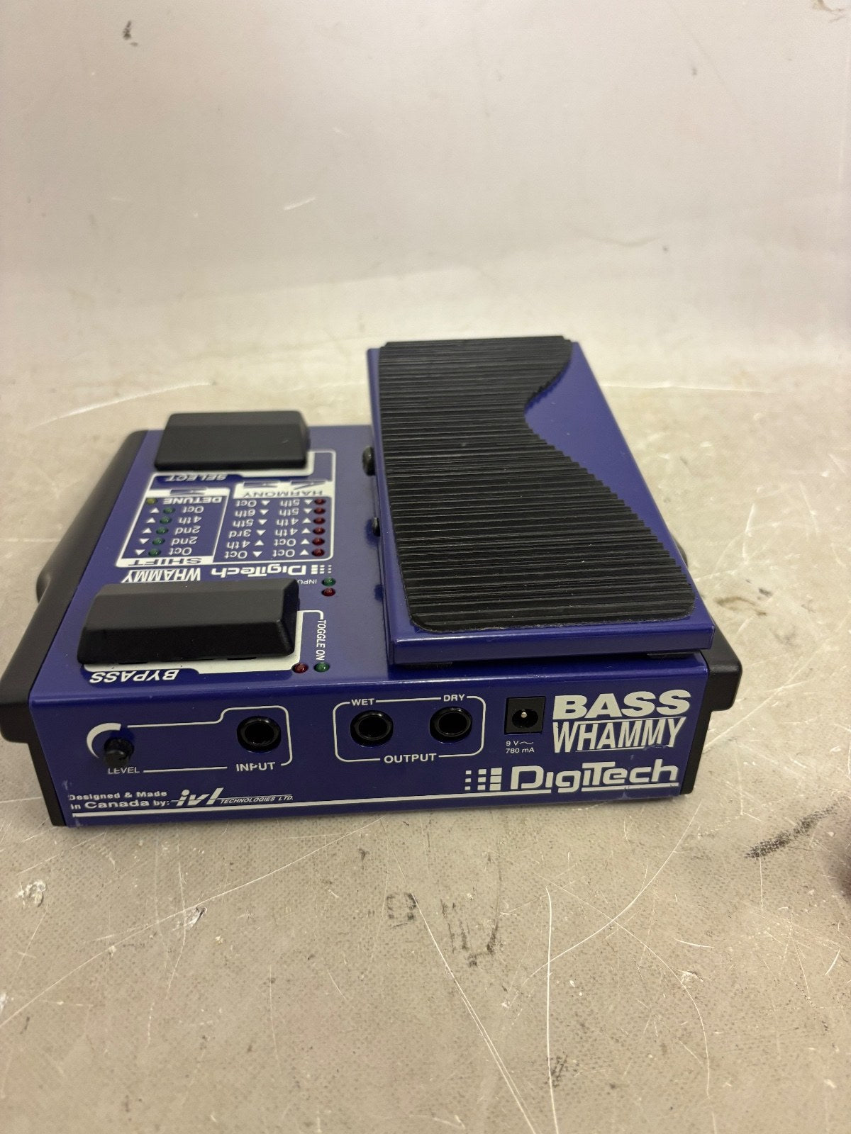 DigiTech BASS WHAMMY IVL Model—Tested and Working—First Generation