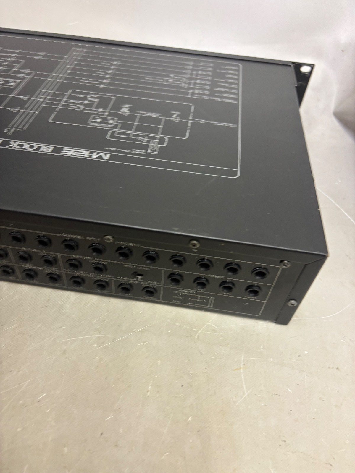Roland M12E 12 Channel Rack Mixer Audio Line Mixer Tested