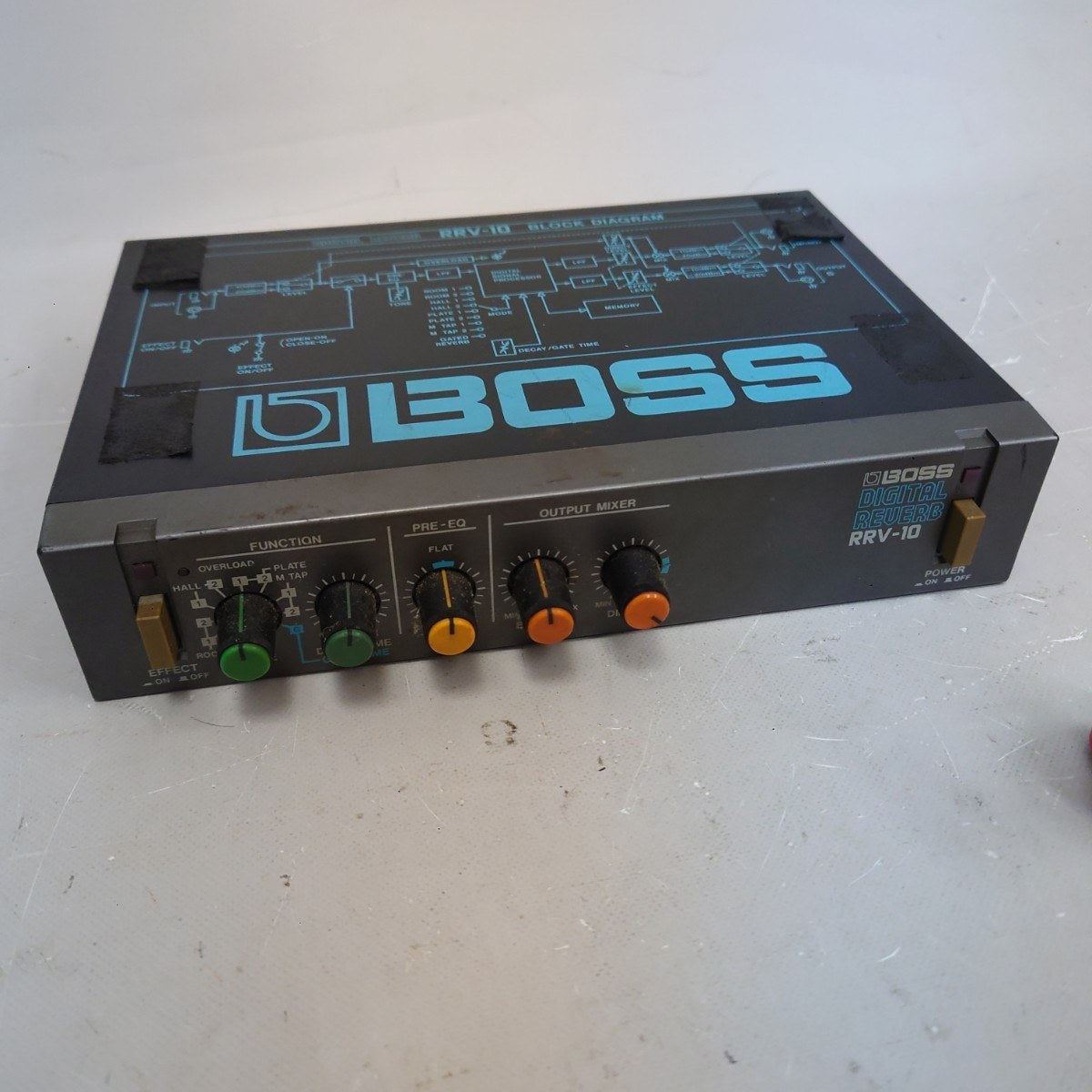 Boss RDD-10 Digital Delay Micro Rack Series Effects Processor  not Tested