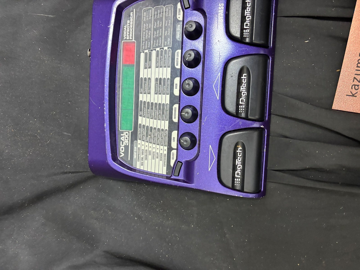DigiTech Vocal 300 Vocal Multi-Effects Processor Voice Changer with Box Good