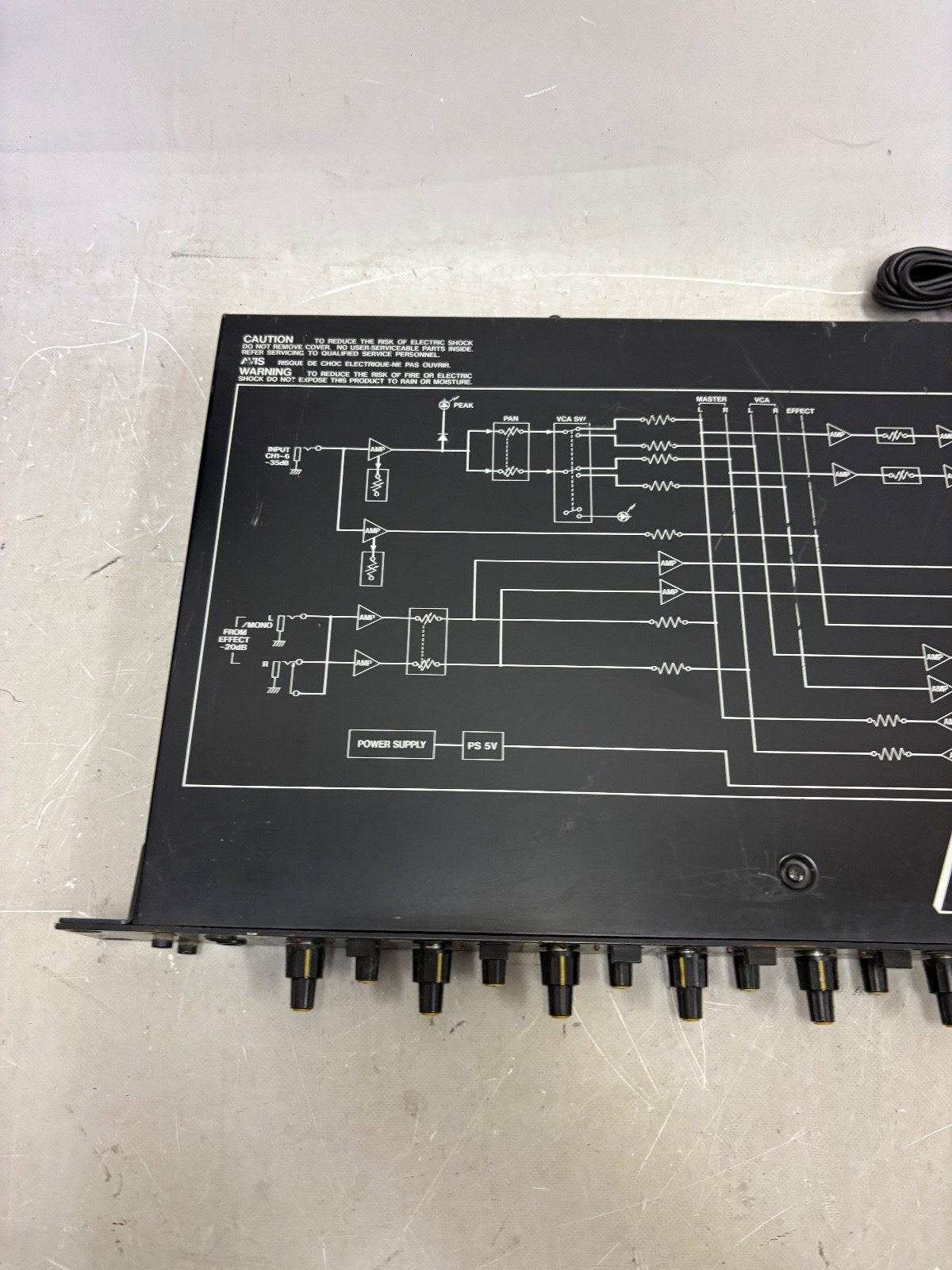 Korg KMX-62 Keyboard Mixer Rackmount not tested