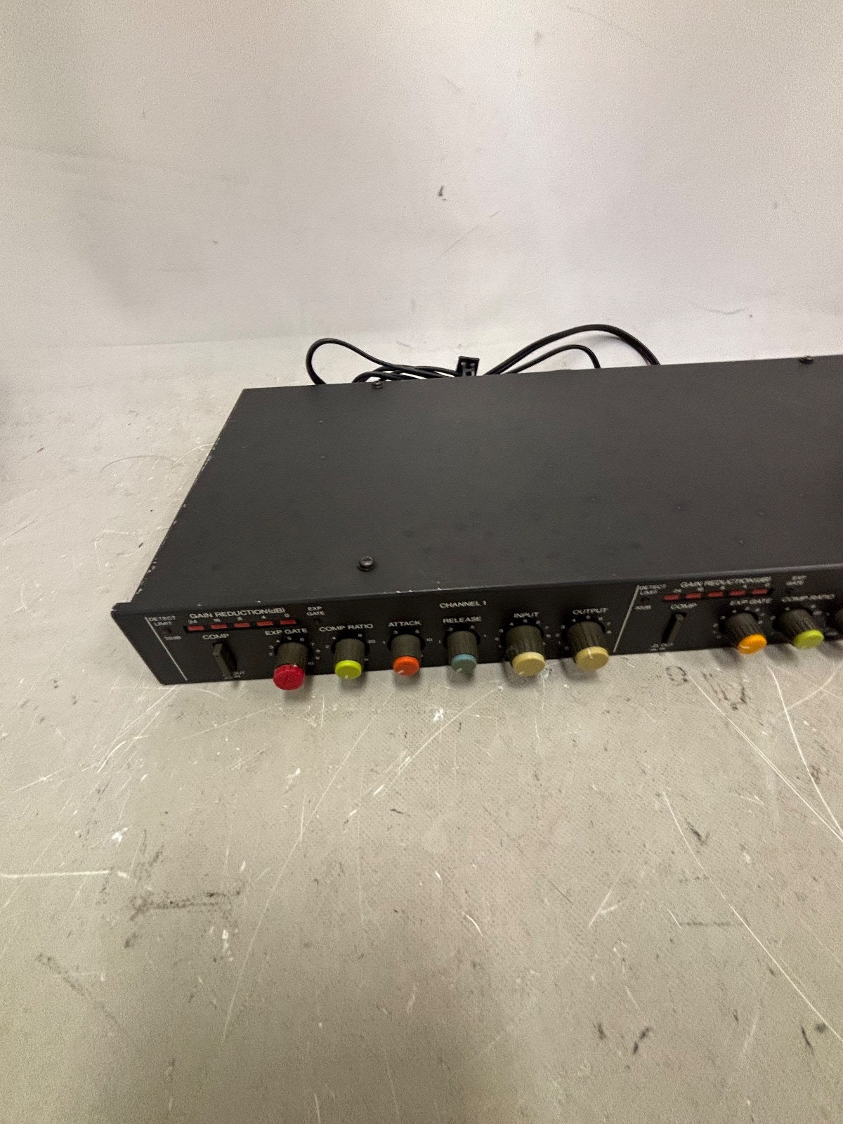 Fostex 3070 Compressor Limiter Rackmount  Vintage Rack Unit 2 Channel Pro Audio