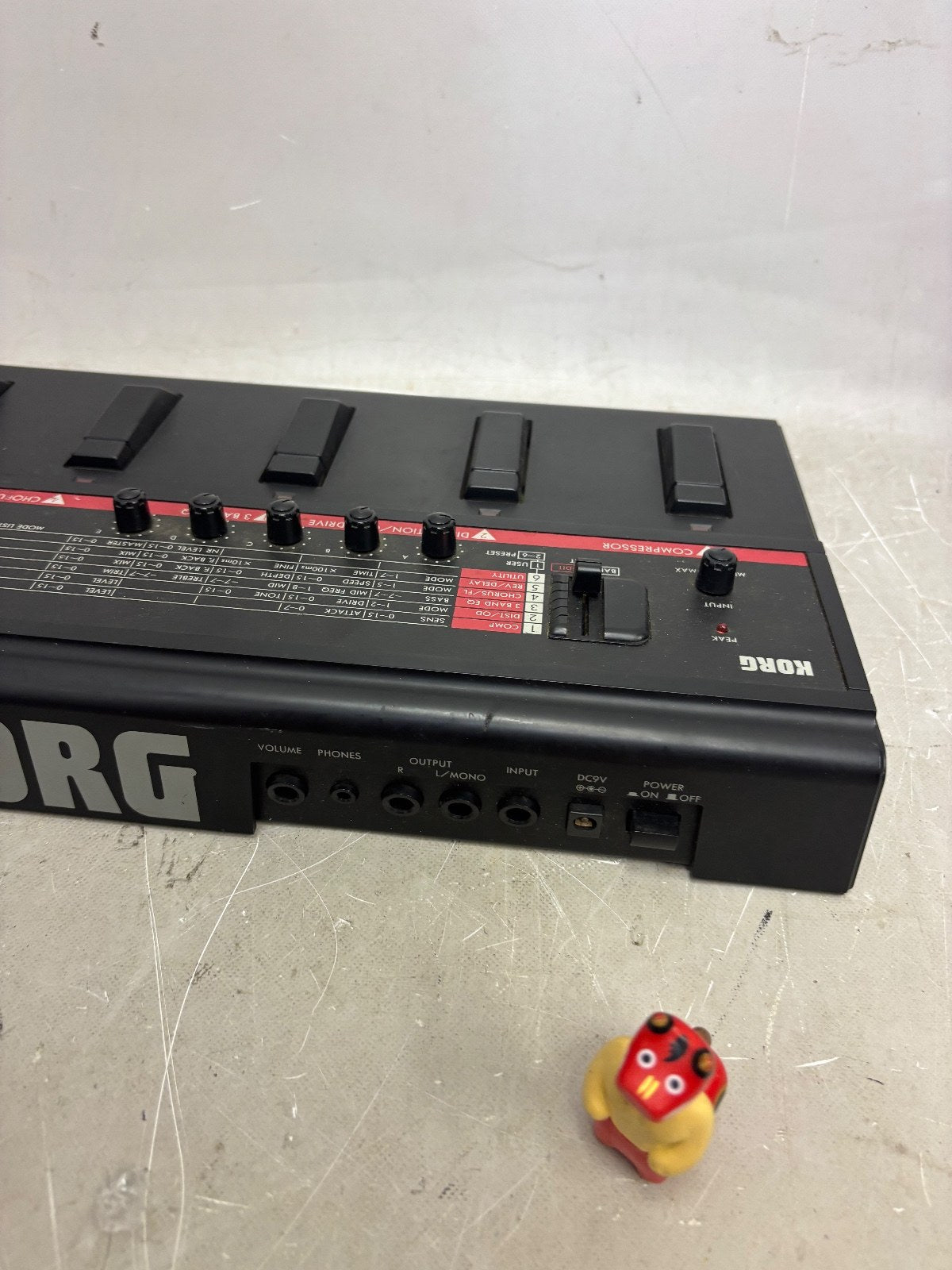 Korg A5 Guitar Performance Signal Processor Multi Effects Unit Tested