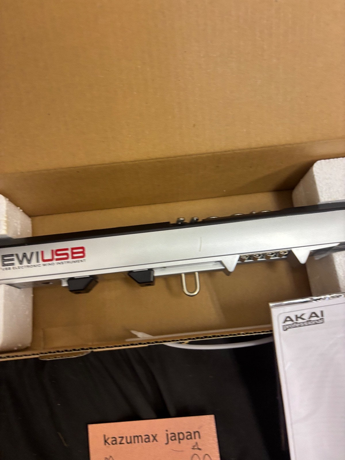 Akai EWI USB Electronic Wind Instrument with Accessories for Music Production