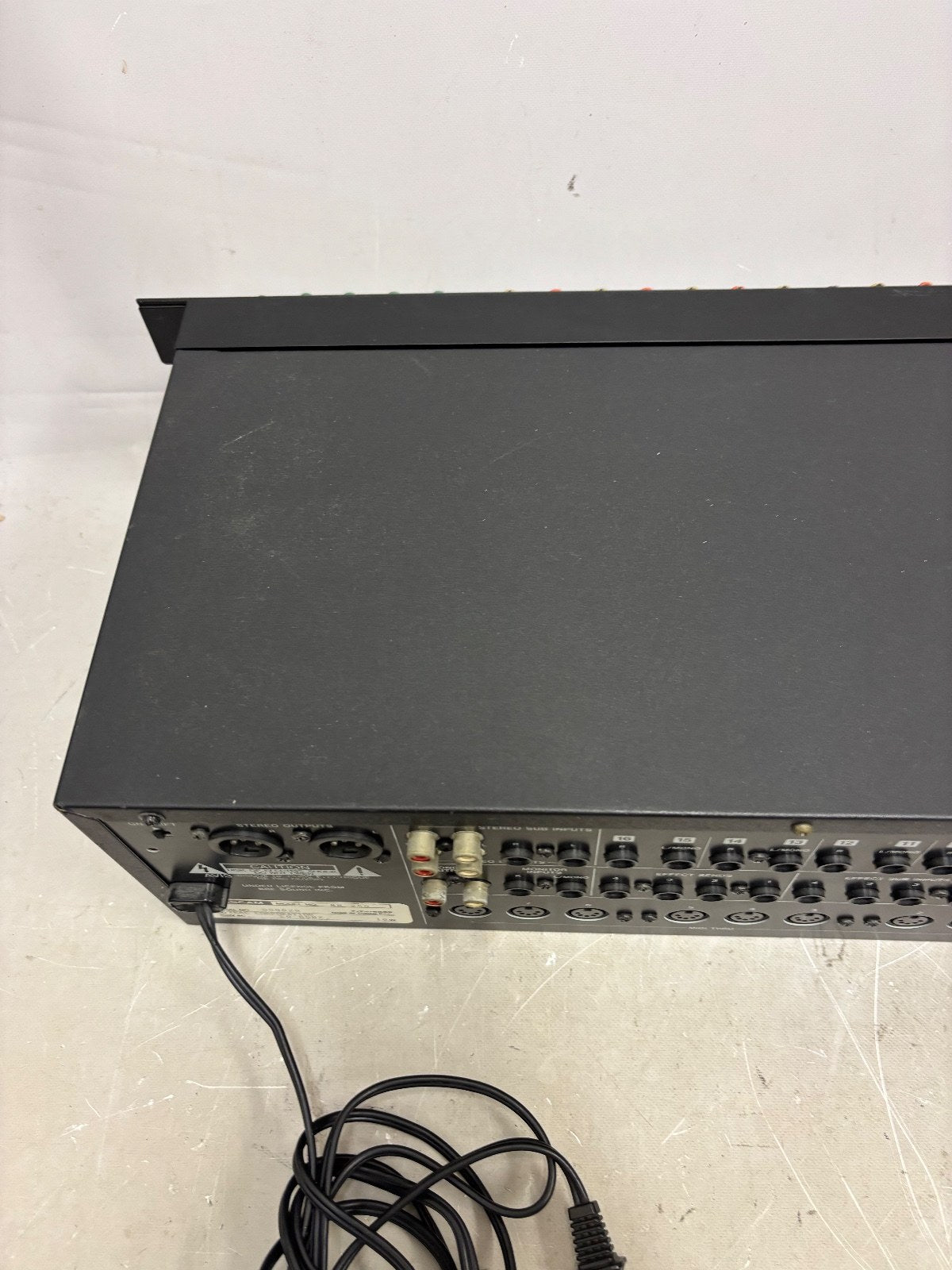 TASCAM MM-200 Analog Mixer Tested Working From Japan