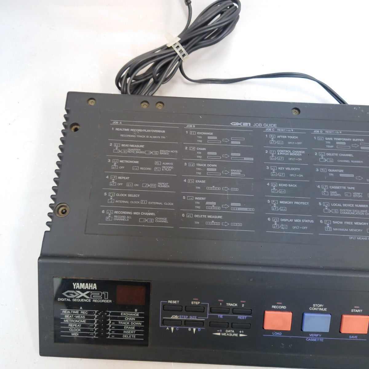 Yamaha QX21 Digital Sequence Recorder MIDI Sequencer from Japan