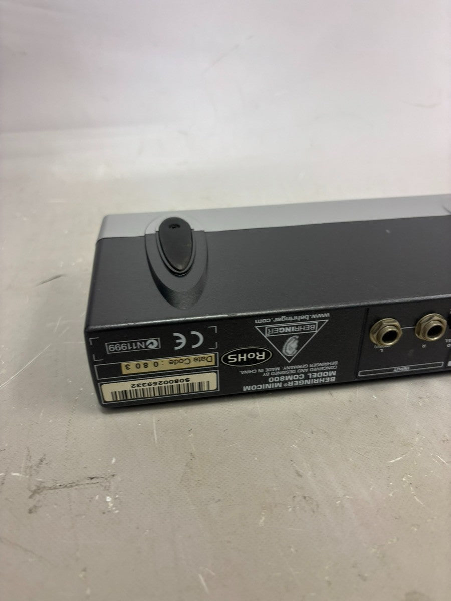 Behringer COM800 Mini Compressor/Graphic Equalizer Ultra-Compact from Japan