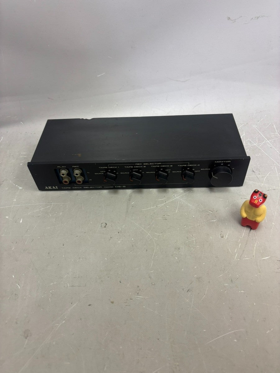 Akai DS-5 Tape Deck Selector Monitor Controller Rack Unit Tested