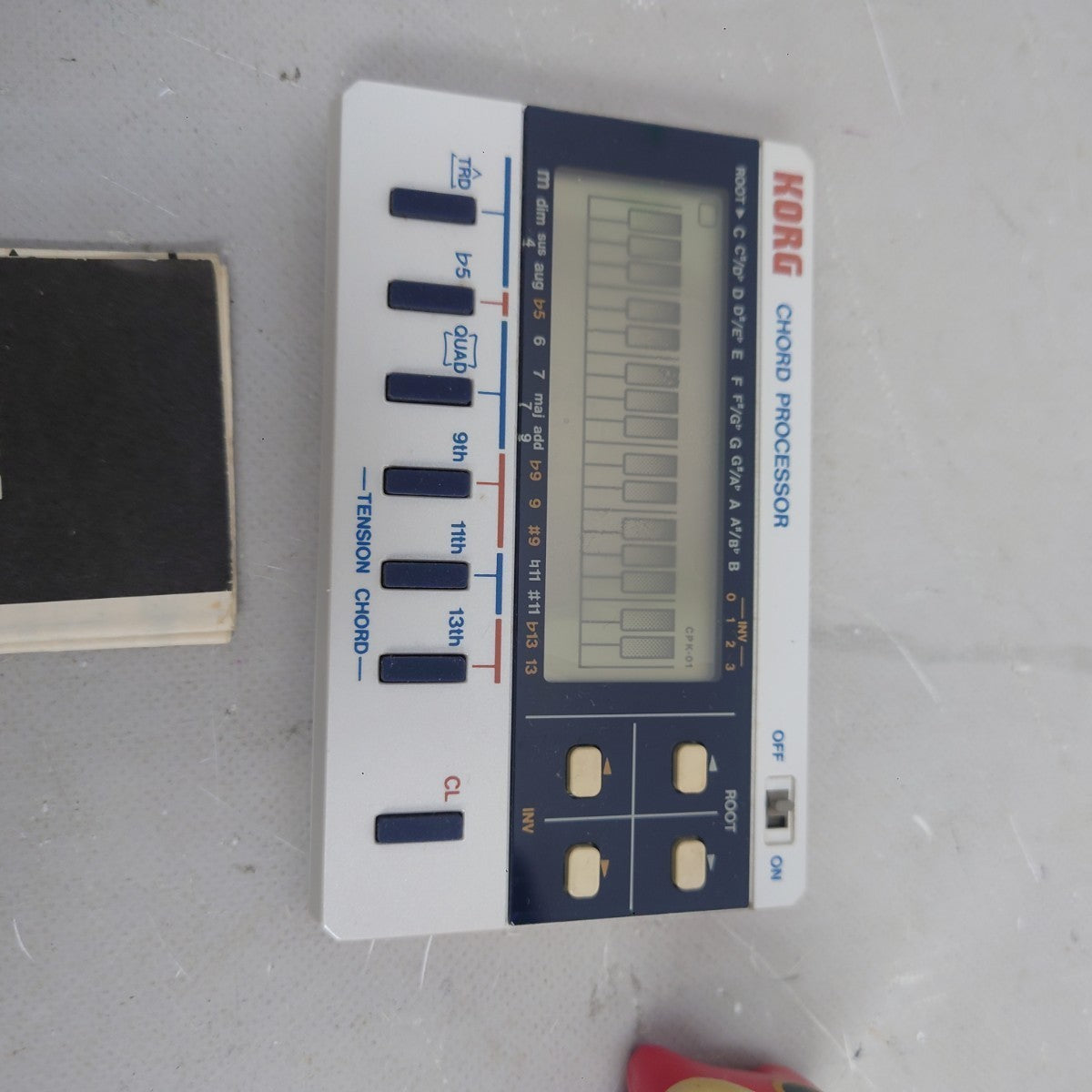Korg CPK-01 Chord Processor Music Tool with Manual from Japan
