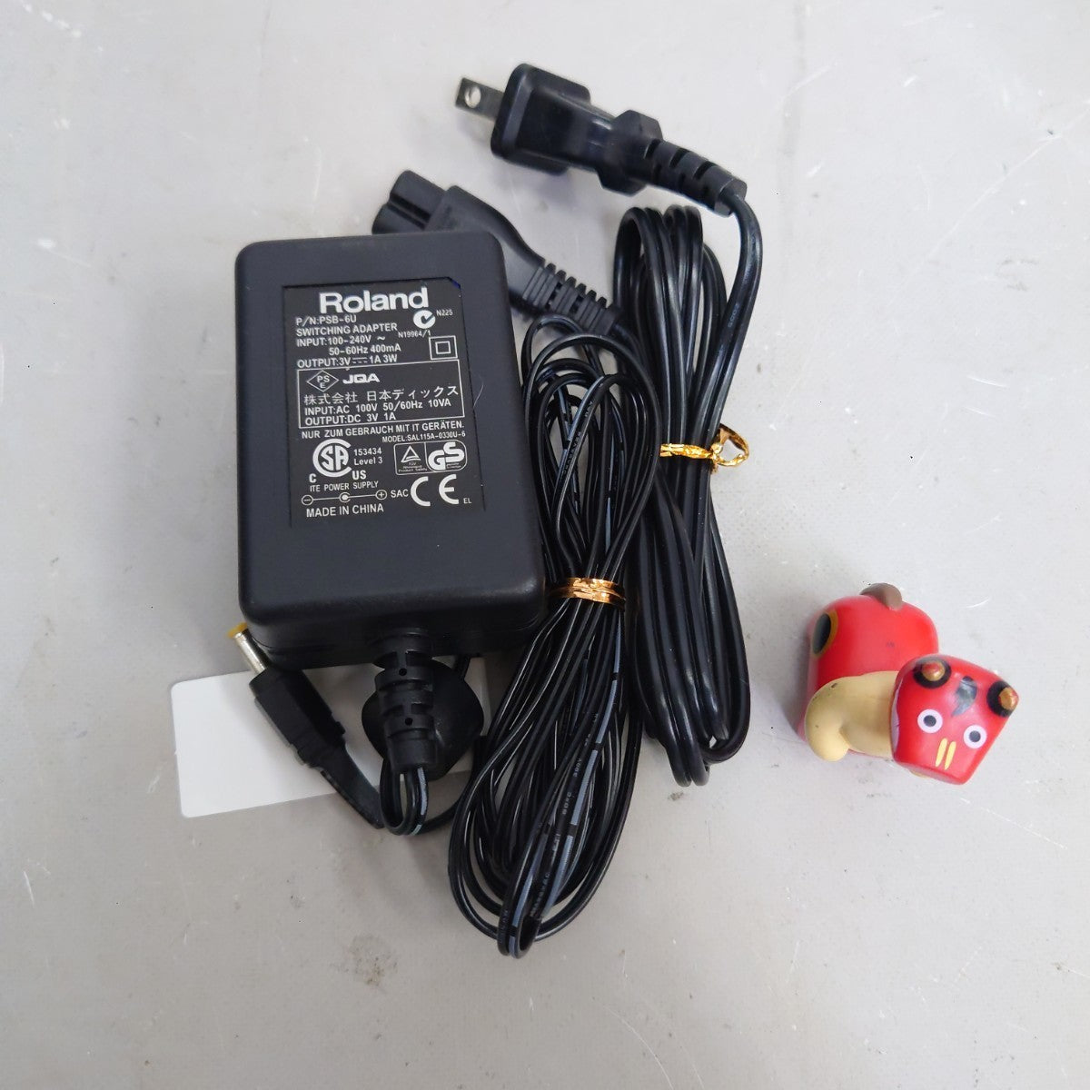 Roland PSB-6U AC Adapter Power Supply Tested Genuine Original from Japan