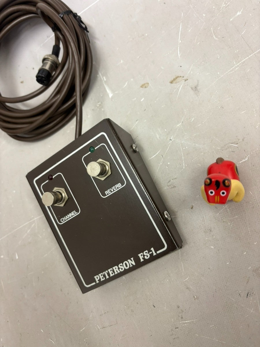 Peterson FS-1 Dual Footswitch Channel Reverb Controller Tested