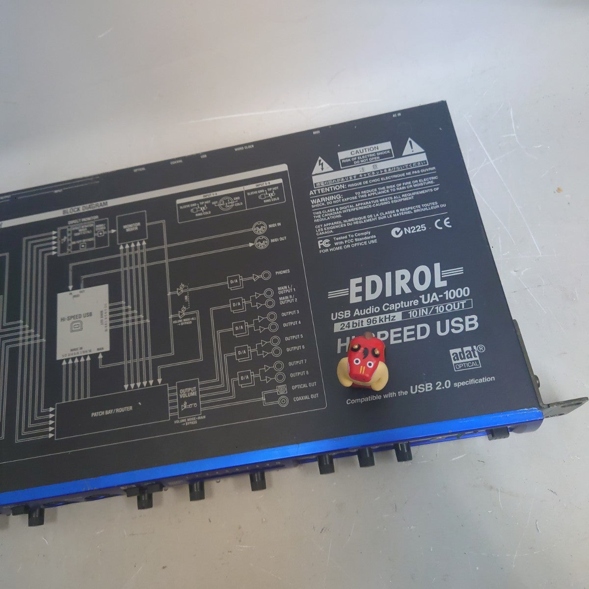 EDIROL UA-1000 USB Audio Interface Rack Unit from Japan