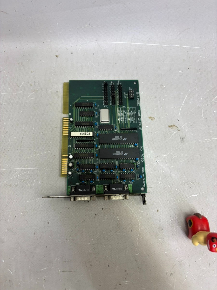 NEC PC98B-527 CONTEC COM-2 (PC) F 7065 Serial Communication ISA Board
