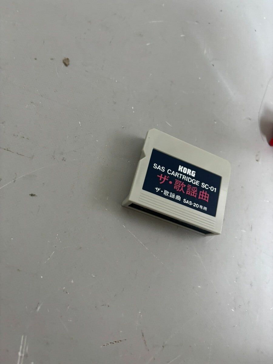 korg sc-01 the song cartridge for SAS-20 free shipping