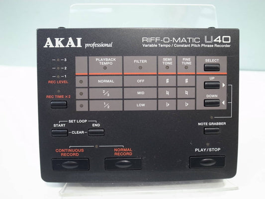 Akai U40 RIFF-O-MATIC Phrase Sampler tested free shipping