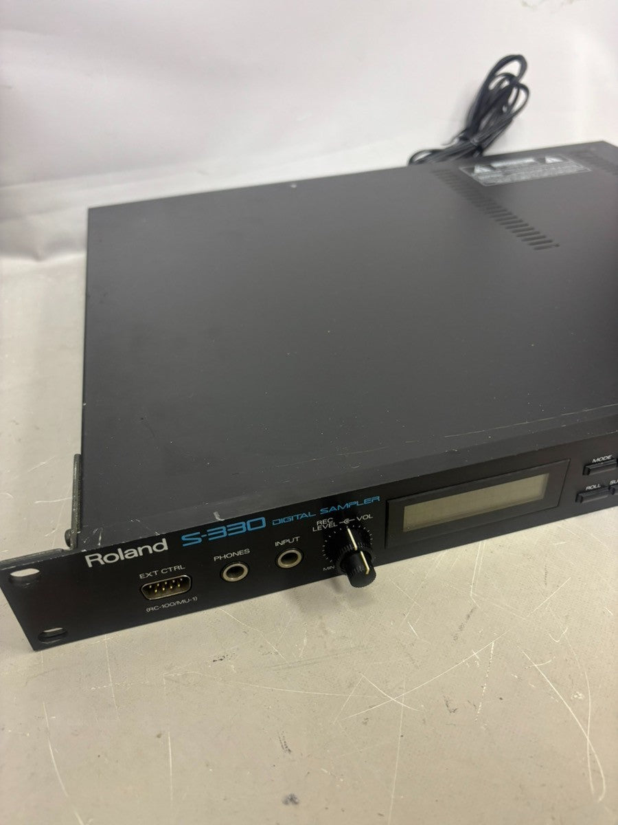 Roland S-330 Digital Sampling Module Rack Unit from Japan