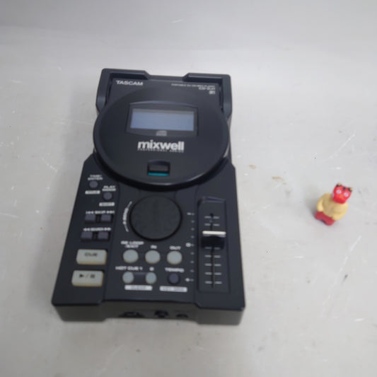 Tascam CD-DJ1 Mixwell Portable DJ CD Player Sampler Controller