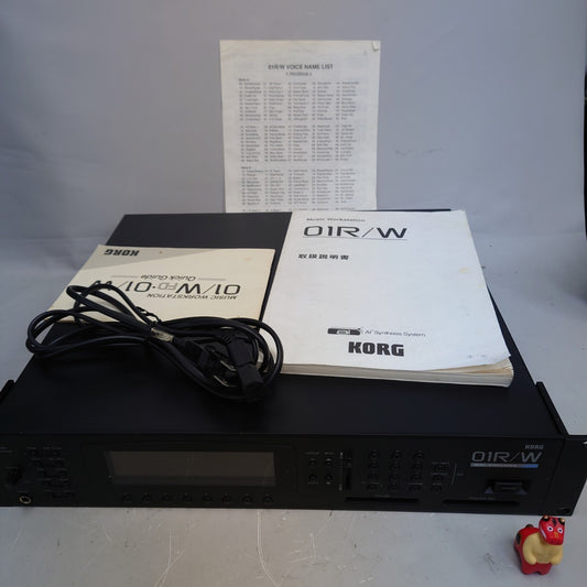 KORG 01R/W Music Workstation Sound Module with Manual from Japan