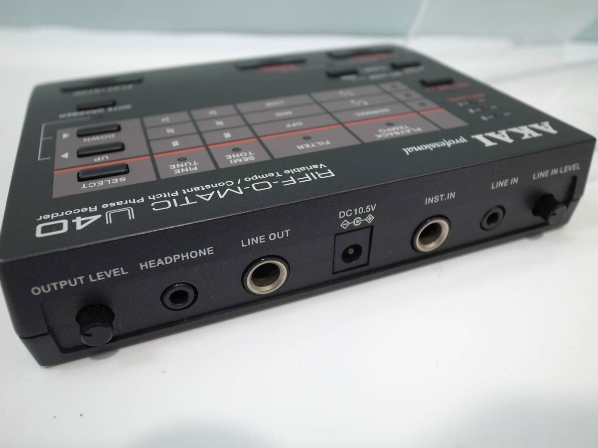 Akai U40 RIFF-O-MATIC Phrase Sampler tested free shipping