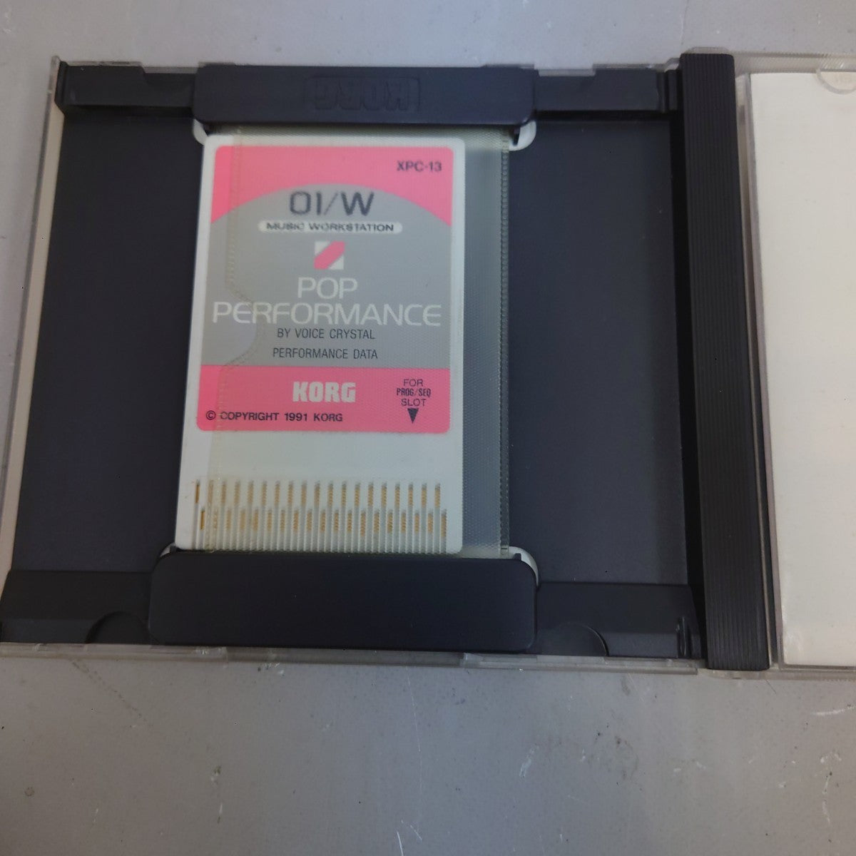 KORG XPC-13 PCM Data Card for M1 Series Synthesizer from Japan