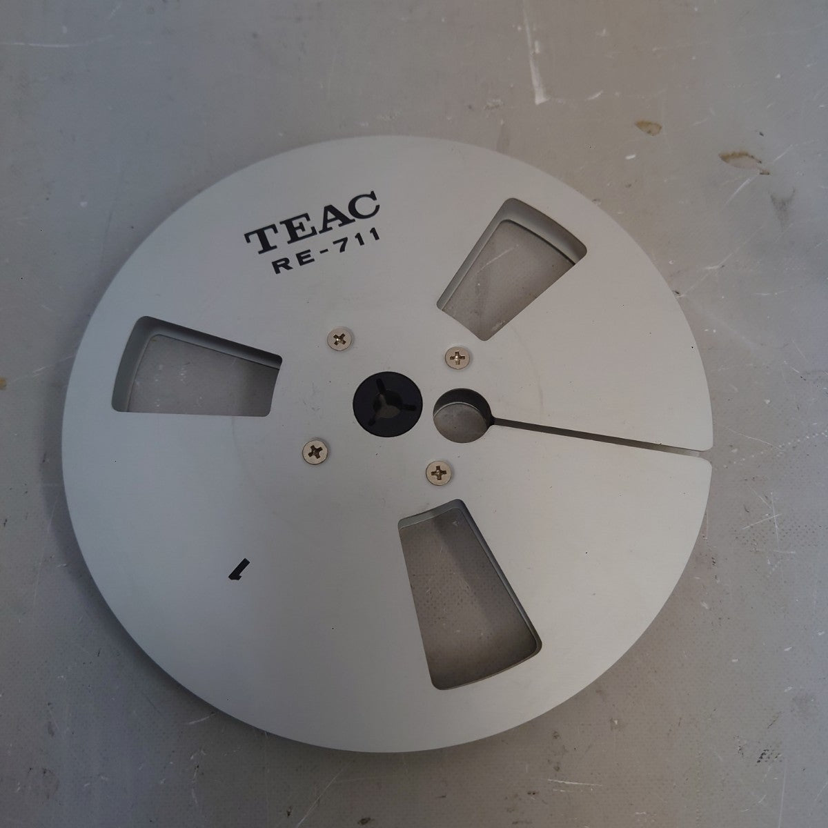 TEAC RE-711 7 Inch Aluminum Reel to Reel Tape Empty Take Up Reel from Japan