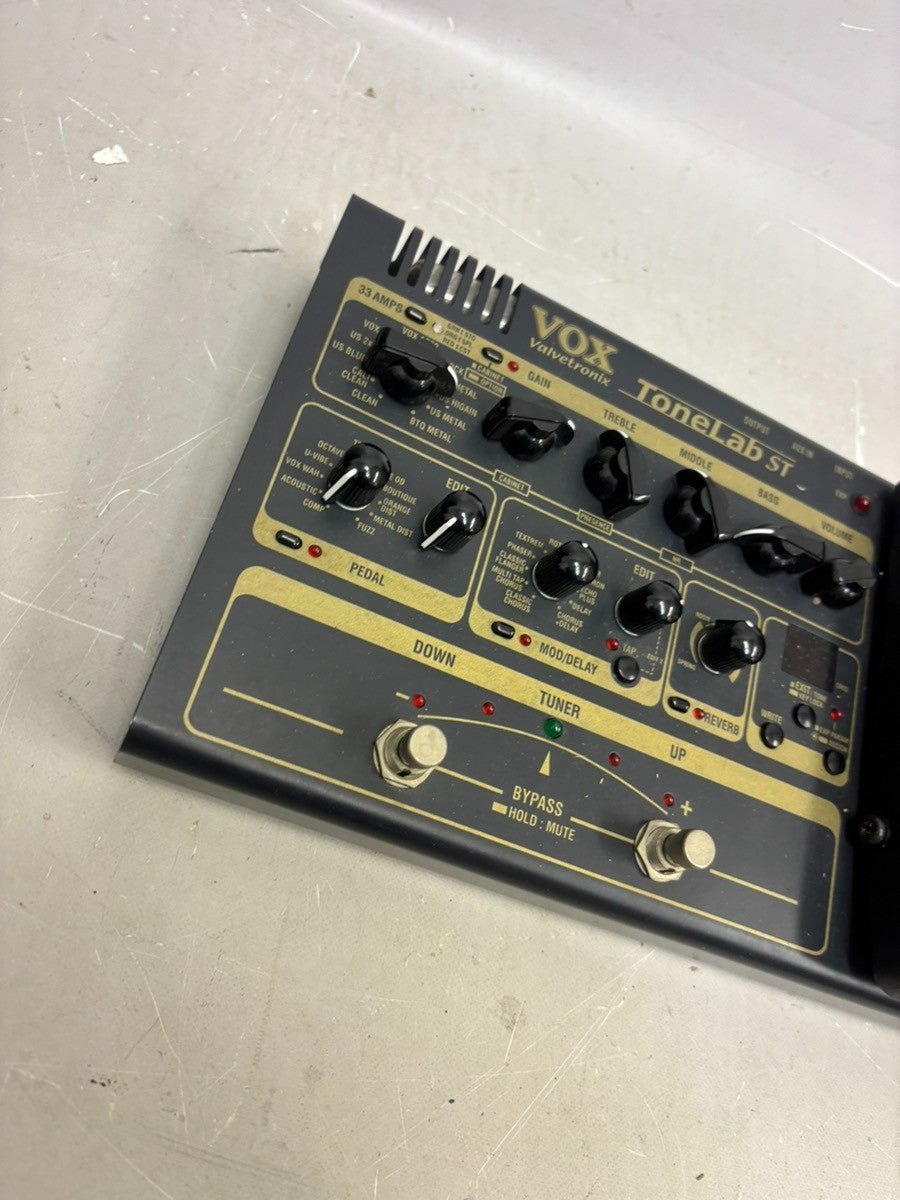 Vox ToneLab ST Valvetronix Guitar Multi Effects Processor Tested