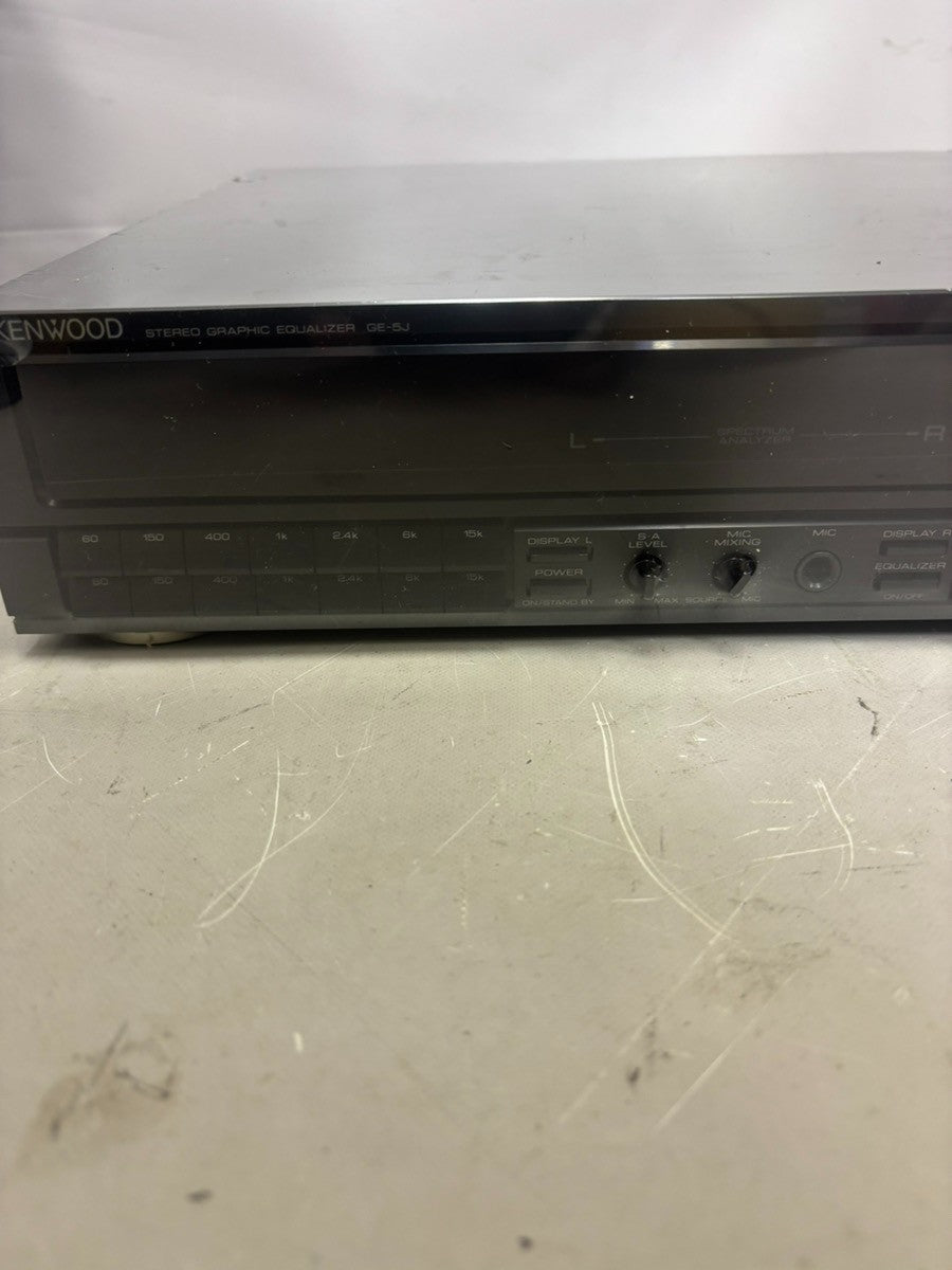 Kenwood GE-5J Stereo Graphic Equalizer from Japan