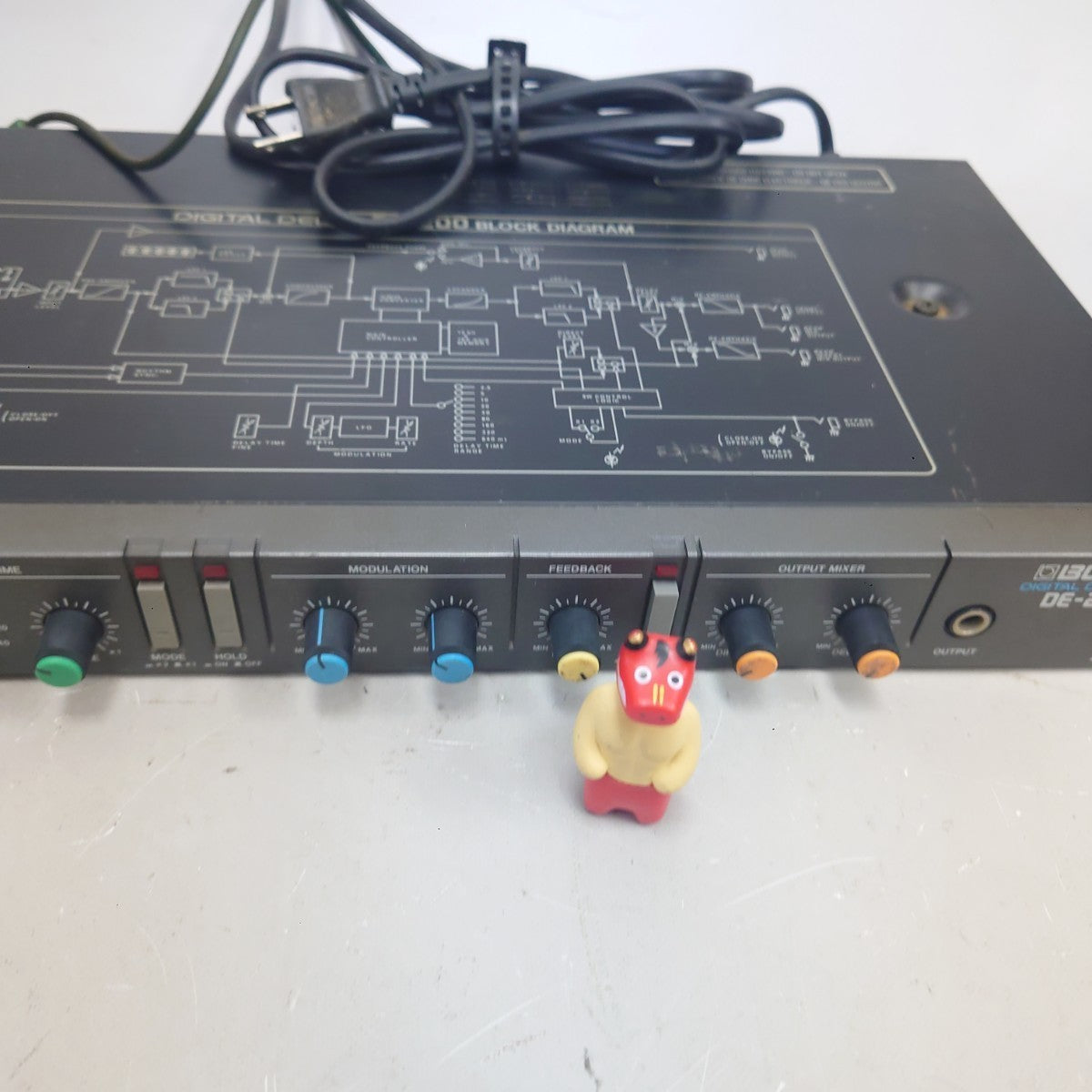 BOSS DE-200 Digital Delay Rackmount Unit Vintage Effect Processor from Japan