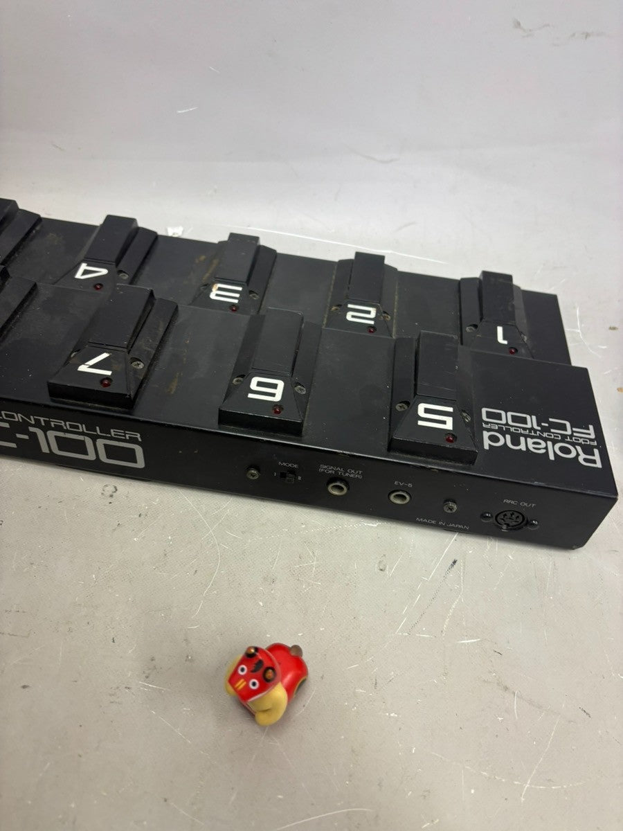 Roland FC-100 Foot Controller MIDI Pedal Switcher Tested Working from Japan