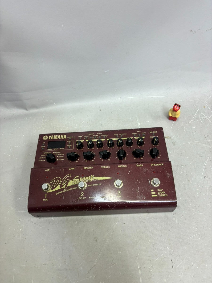 Yamaha DG Stomp Guitar Amp Simulator Multi Effects Pedal Tested