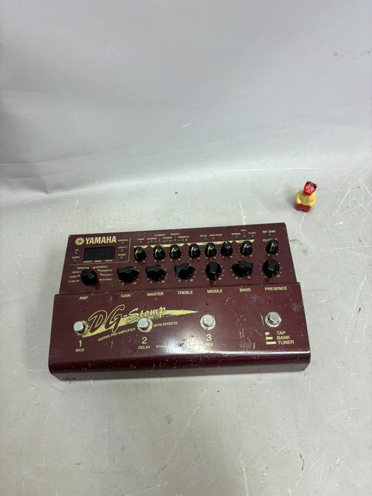 Yamaha DG Stomp Guitar Amp Simulator Multi Effects Pedal Tested