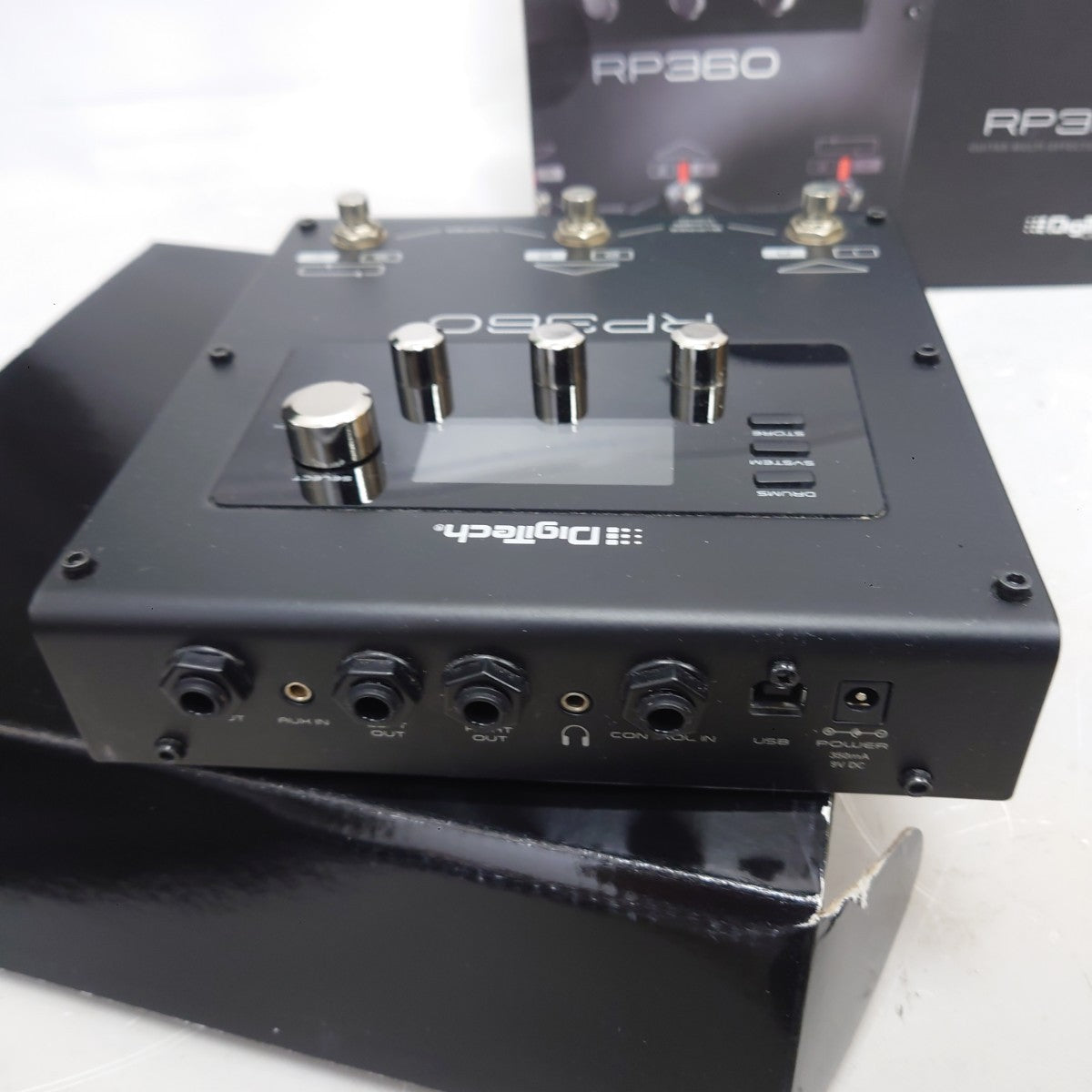 DigiTech RP360 Guitar Multi Effects Processor Pedal with Box from Japan Tested