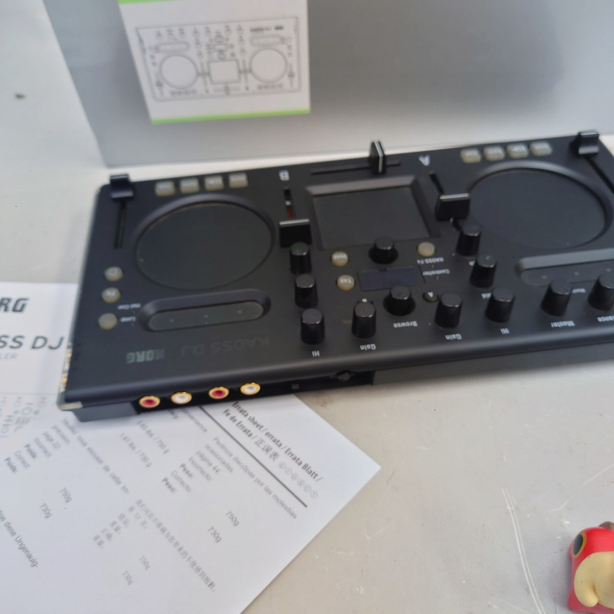 KORG KAOSS DJ USB DJ Controller Touchpad Mixer with Box and Manuals from Japan