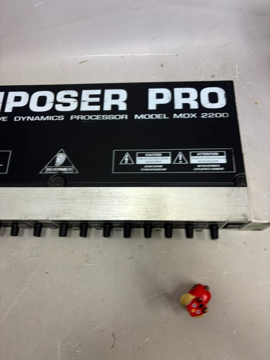 Behringer Composer Pro MDX2200 Audio Compressor Limiter Rack Unit from Japan