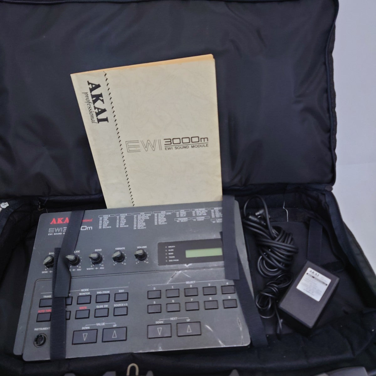 Akai EWI3000 Electronic Wind Instrument with EWI3000m Sound Module from Japan