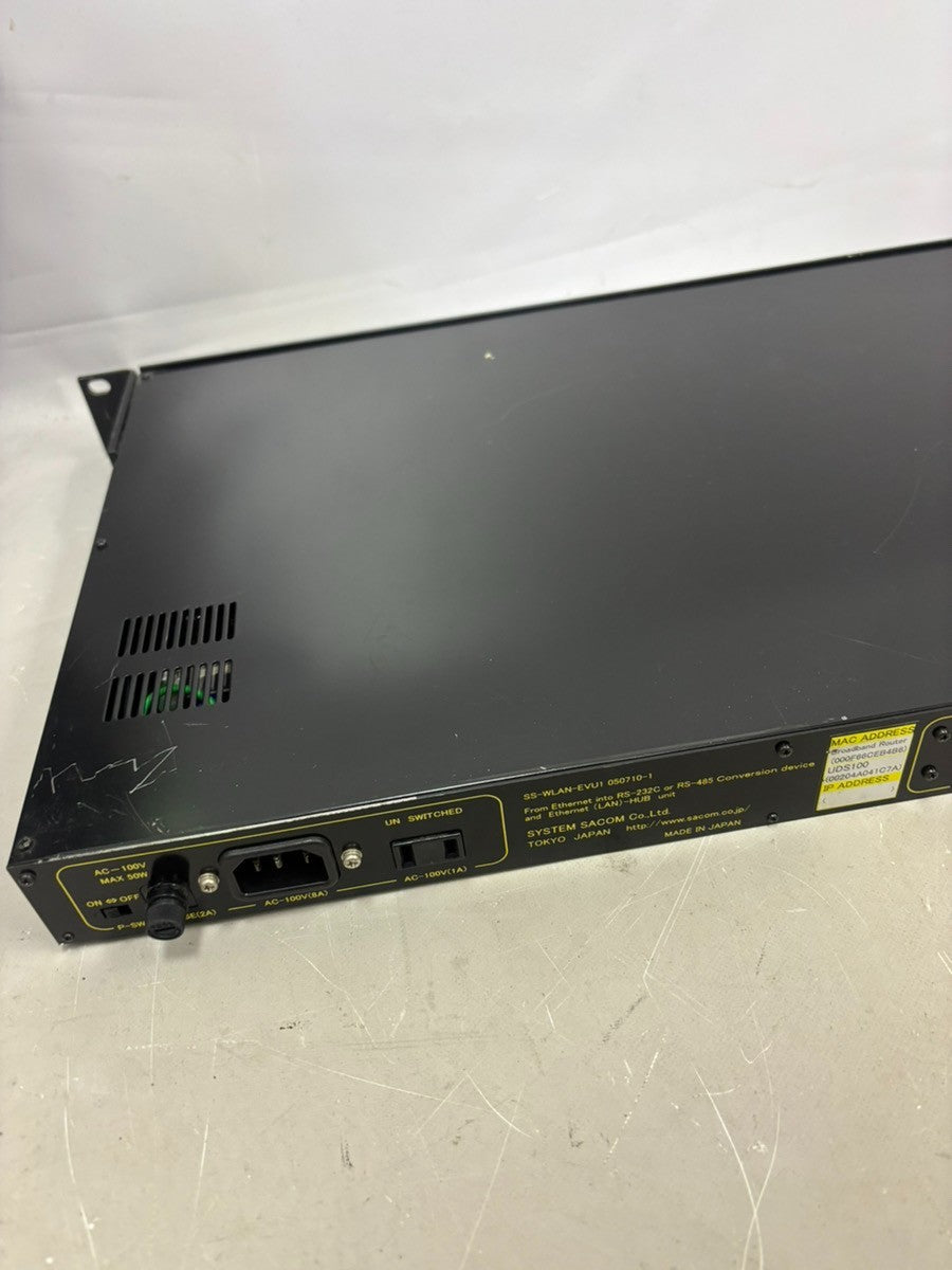 System Sacom SS-WLAN Industrial Wireless LAN Device Ethernet RS-232 from Japan
