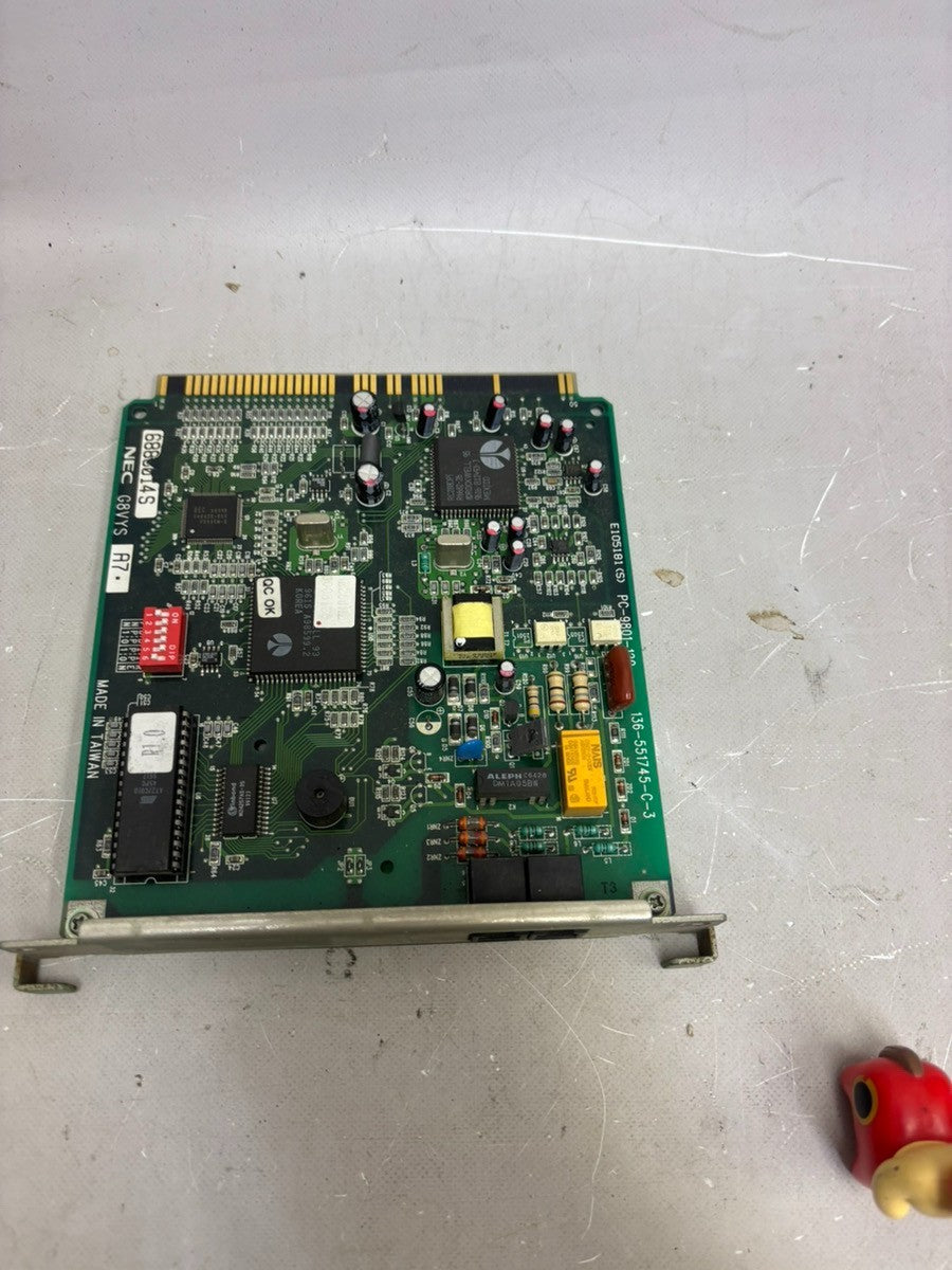 NEC PC98B-10 PC-9801-120 Interface Board Fax Modem G8VYS A7 for C Bus